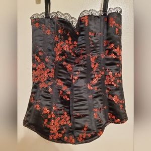 Tied up Lace up Corset